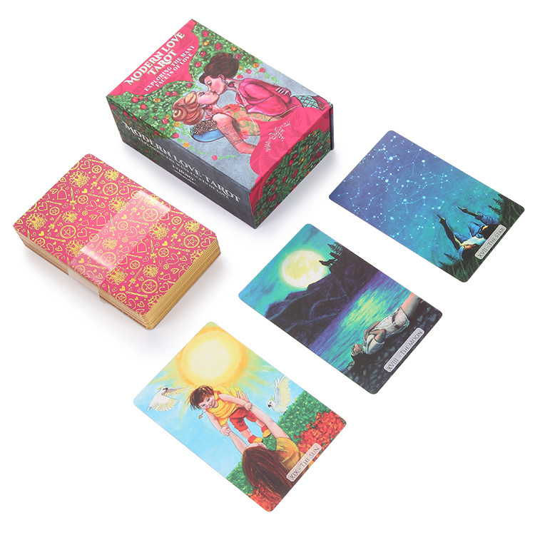 Unique Design Tarot Cards Printing Beautiful Tarot Cards Decks